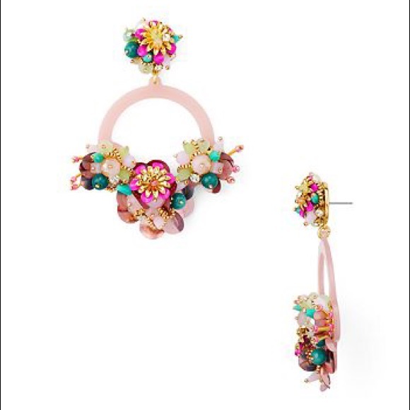 Kate Spade Floral Bouquet Drop Earrings